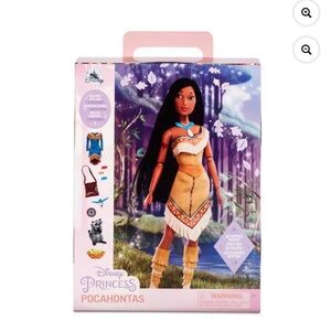 Disney Pocahontas Doll with Tan Dress
